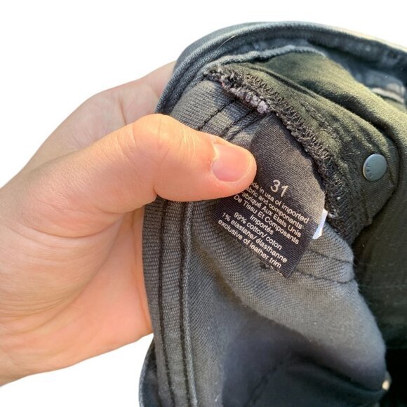 Rare John Varvatos Jeans Size 31 Gray - Picture 6 of 7